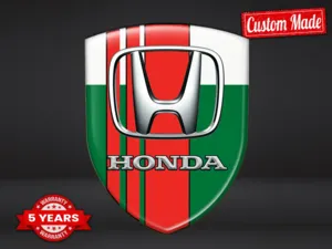 Honda Vinyle Auto Course Personnalisable Robuste